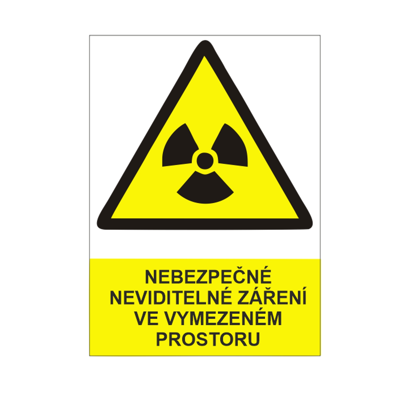 Nebezpečné neviditelné záření ve vymezeném prostoru